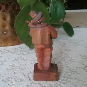 Small Vintage Italian Carved Anri Style Wood Figurine ***FREE SHIPPING ...