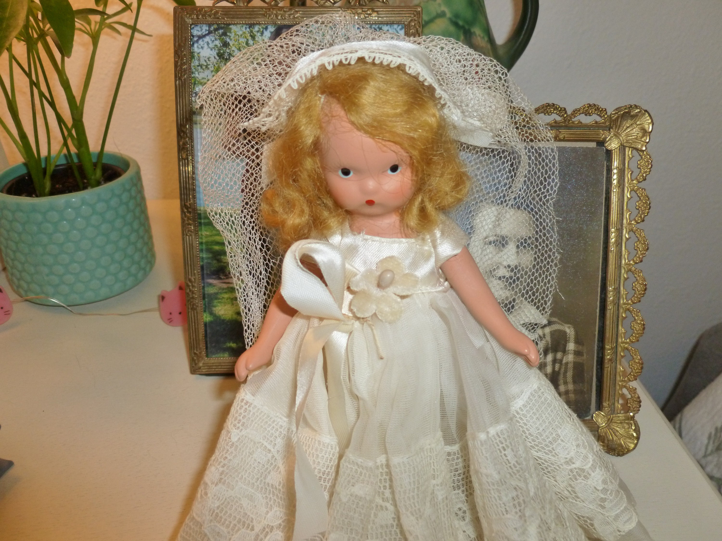 Vtg Bisque Doll Storybook Nancy Ann #15