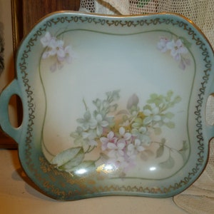 Lovely Little Vintage Floral Nut / Candy / Serving Bowl / Serving Dish / Mid Century - Germany / In Good Condition