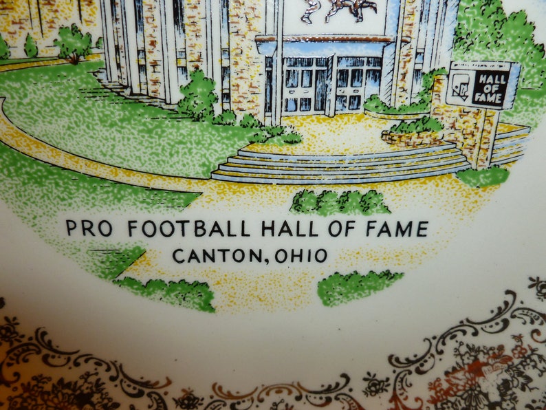 Vintage Pro Football Hall Of Fame Canton Ohio Collectors