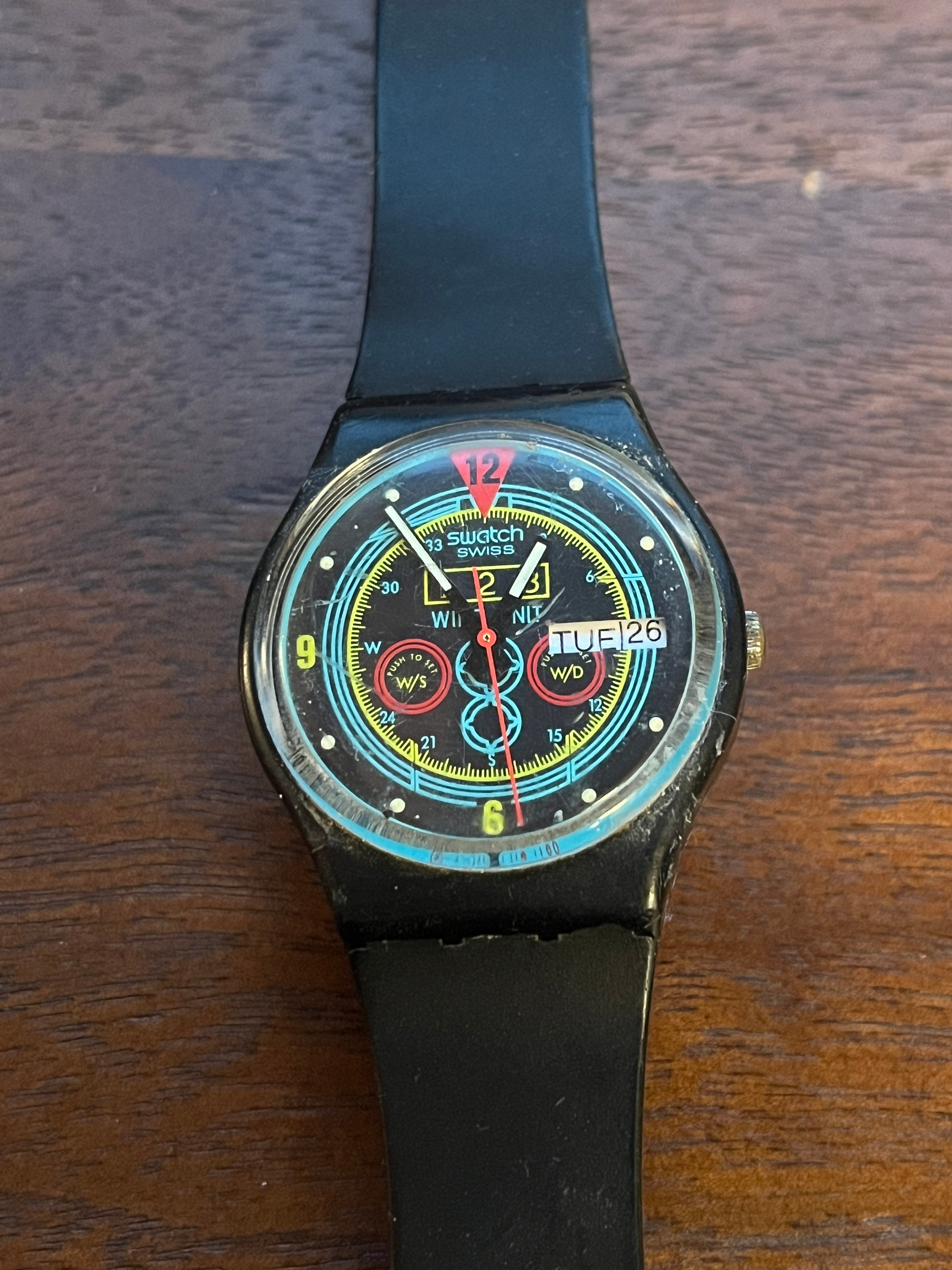 時計 Swatch navigator maxi NAVIGATOR – Swatch Vintage Collection