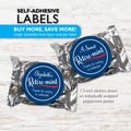 Retire-Mint Labels - Retirement Stickers - for Personalized Favors, Peppermint Patties, Candy Boxes, Breath Mints, Thin Mint Bags, Mint Tins