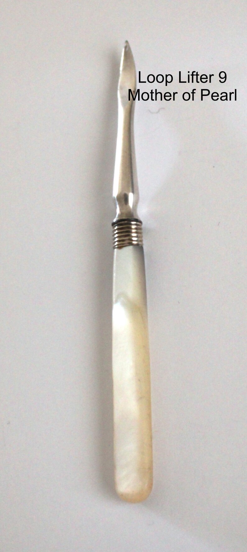 2 Styles of Silver Loop Lifters With Mother of Pearl Handles - Etsy