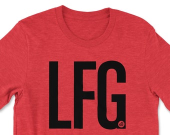 LFG T-shirt: Unisex Cotton Tee - FitFizz · Chicago colors