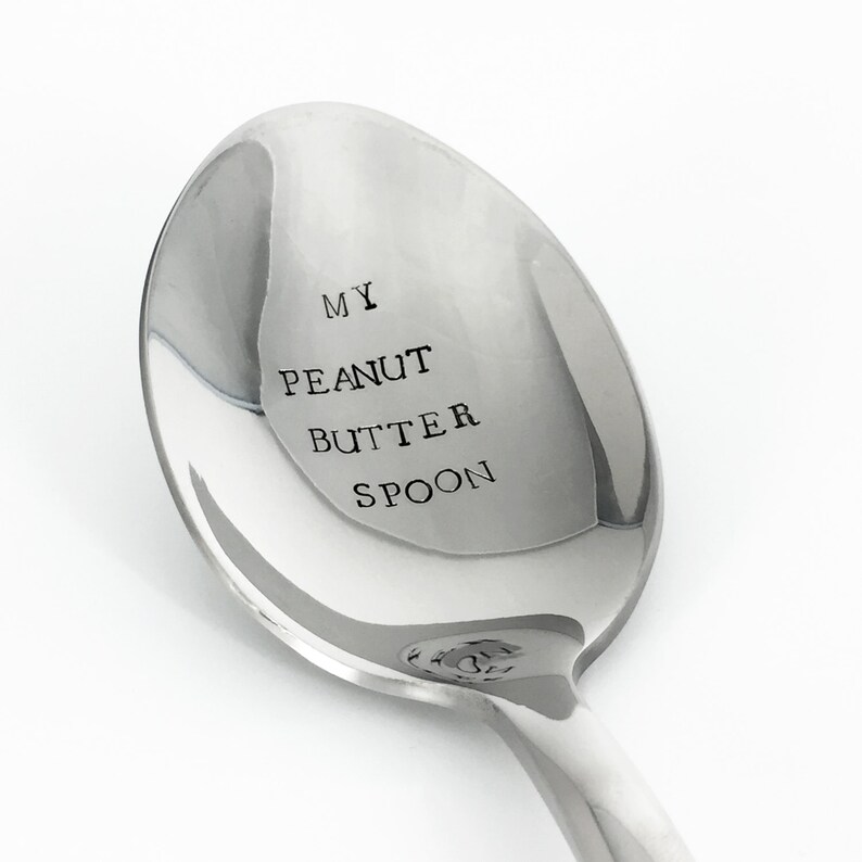 "My Peanut Butter Spoon" Funny Engraved Spoon - Stainless Steel, 7 Inch, Novelty Gift For PB Lovers - View #6