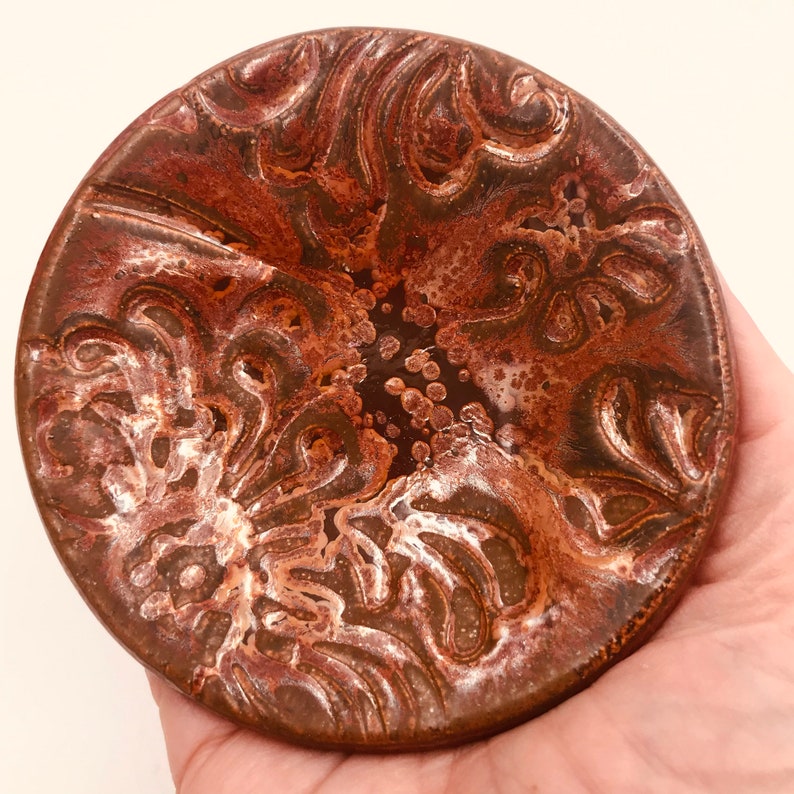 Copper texture trinket dish 2