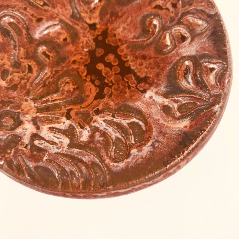 Copper texture trinket dish 2