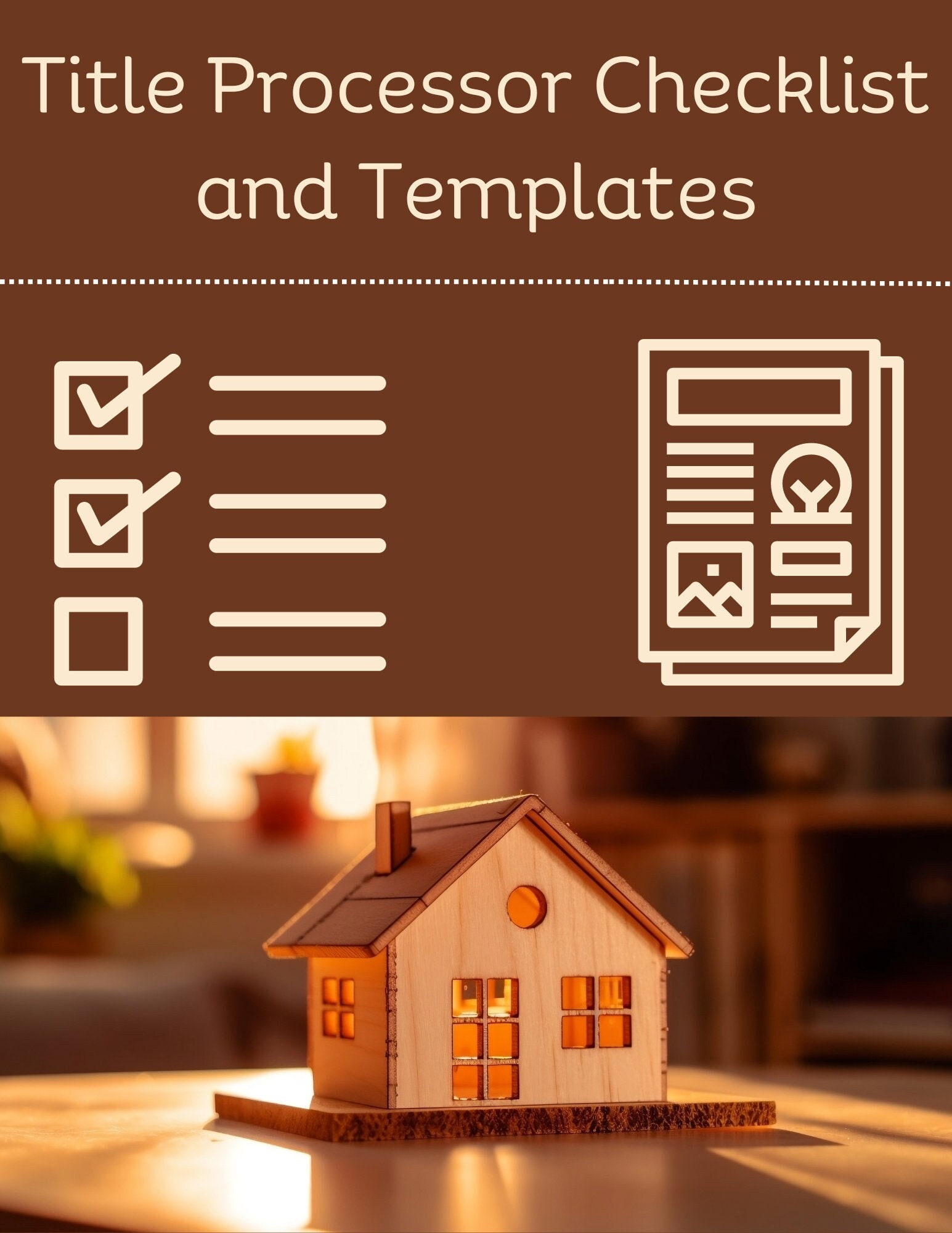 Complete Real Estate Title Processing Checklist and Email Templates for