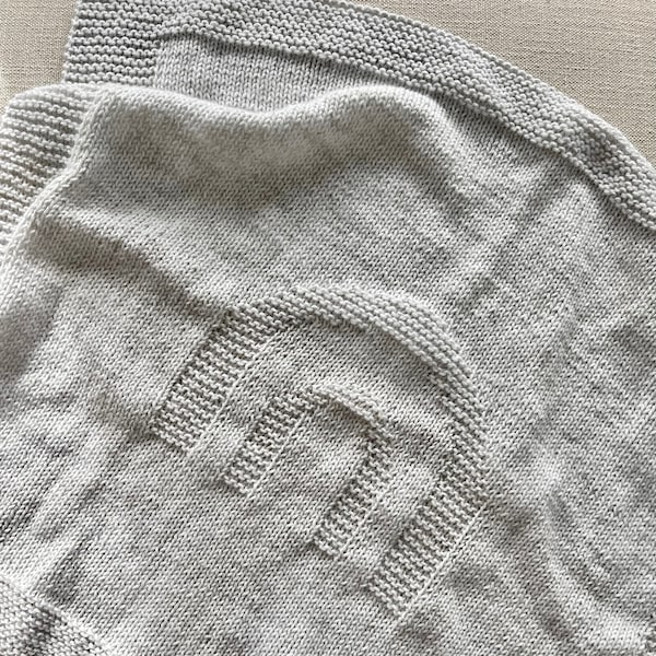 Hayes Baby Blanket Knit Pattern