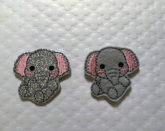 Elephant feltie, baby elephant feltie