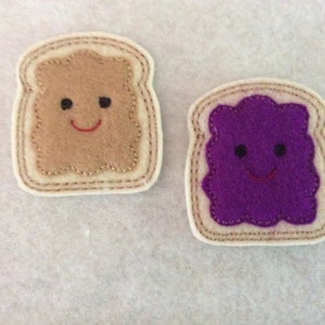 Peanut Butter and Jelly felties Always Precut image 1