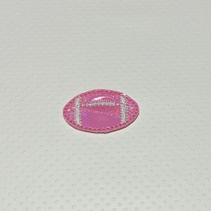 4 Football feltie, breast cancer feltie, October feltie,