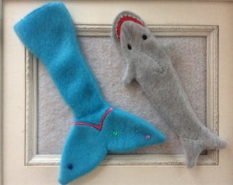 Mermaid or Shark to fit one of Santa's elves you choose