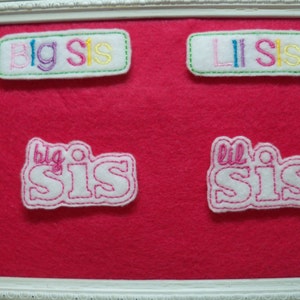 Sisters Felties,  Lil Sis, Big Sis, Super Cute Your choice