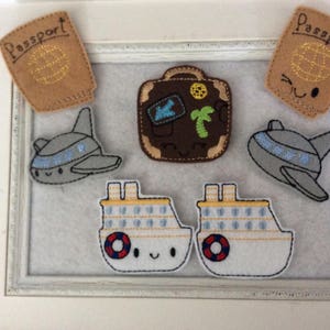 Travel Felties  4 to Choose  set of 4 of one style