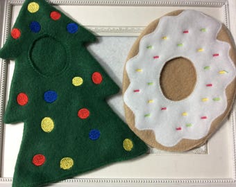 Outfit for one of Santa's elves Tree or Doughnut Easy on