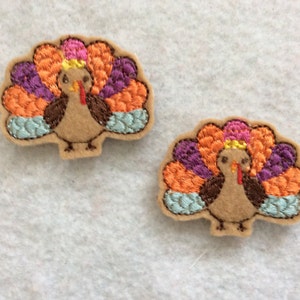 Turkey Feltie set of 4