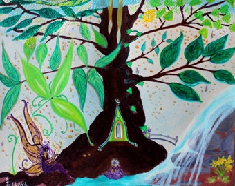 Fairy Queen - Poster and Fairy Light Sharings (texts)