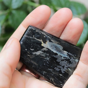 Big Sale * Shooting Stars with Copper and Gold Energy* Authentic Greenland Nuumite* Very Rare