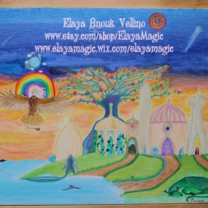Art sur Commande, Carte de Voeux sur Commande* Art Original
