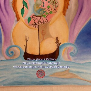 Pregnancy Art Goddess Art ALIVE Poster Proposition image 4