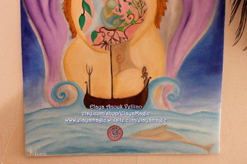 Pregnancy Art Goddess Art ALIVE Poster Proposition image 4