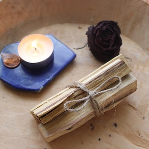SALE* Palo Santo * three sticks bundle* & a surprise little stone