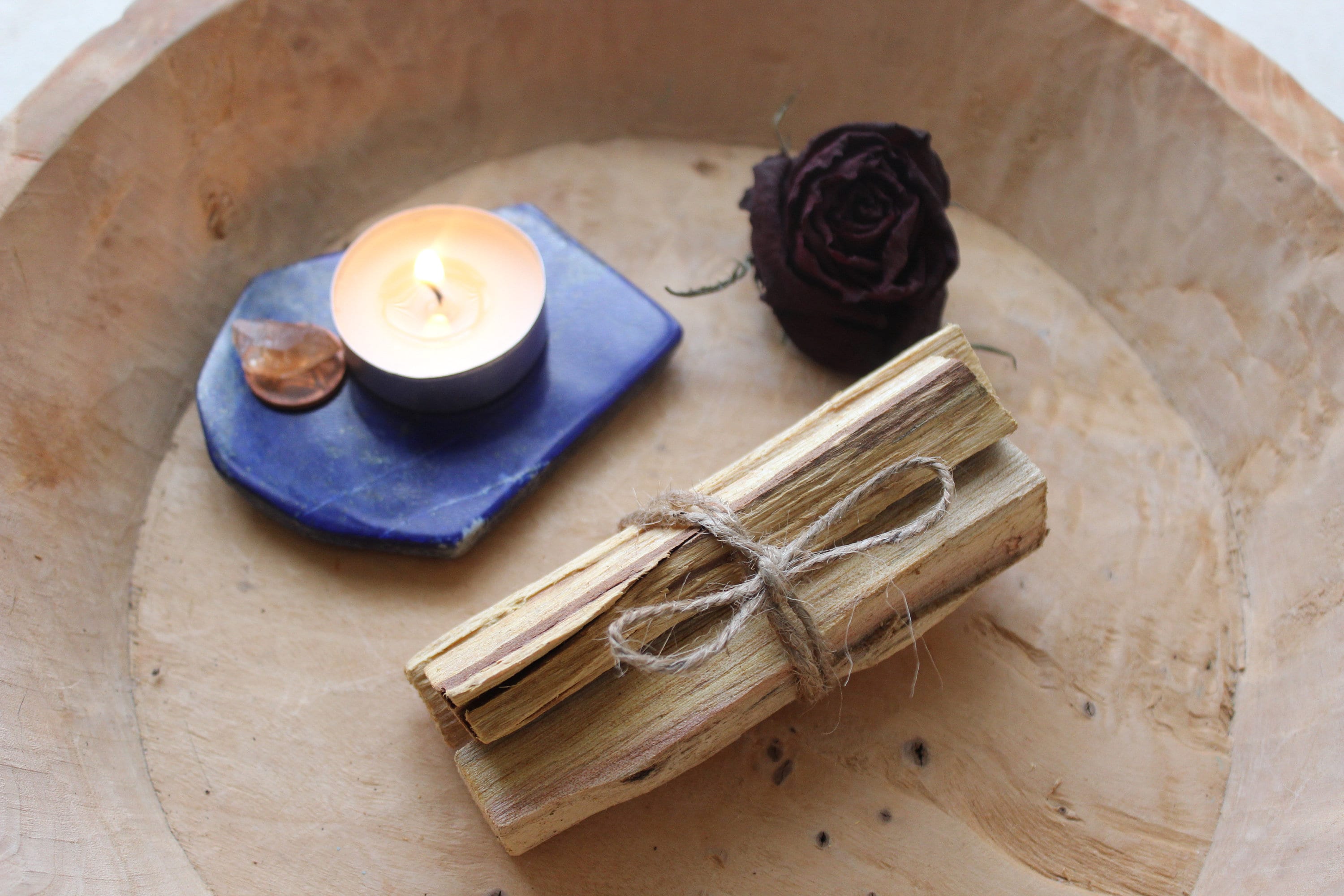 SALE* Palo Santo * three sticks bundle* & a surprise little stone