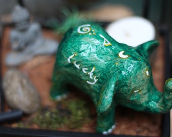 SALE! Lucky Elephant Statue* Papier Mache Statue