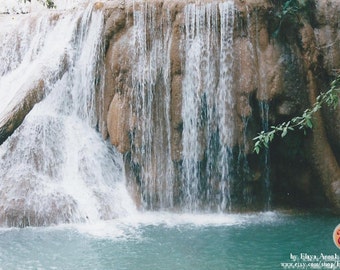 Aguas Azules - Mexico- Nature Photography - old style