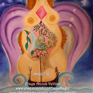 Pregnancy Art Goddess Art ALIVE Poster Proposition image 2