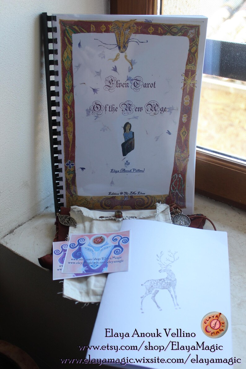 The Elven Tarot of the New Age. Tarot of Deep Light and Shining Love. image 13