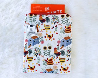 Book Sleeves, Book Pouch with Zipper, Padded Book Sleeve, Book Cover, Book Bag, Kindle Sleeve, Book Accessory, iPad Sleeve, Switch Sleeve