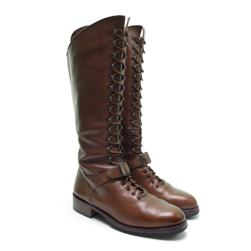 Conrad Lace Up Boot Brown