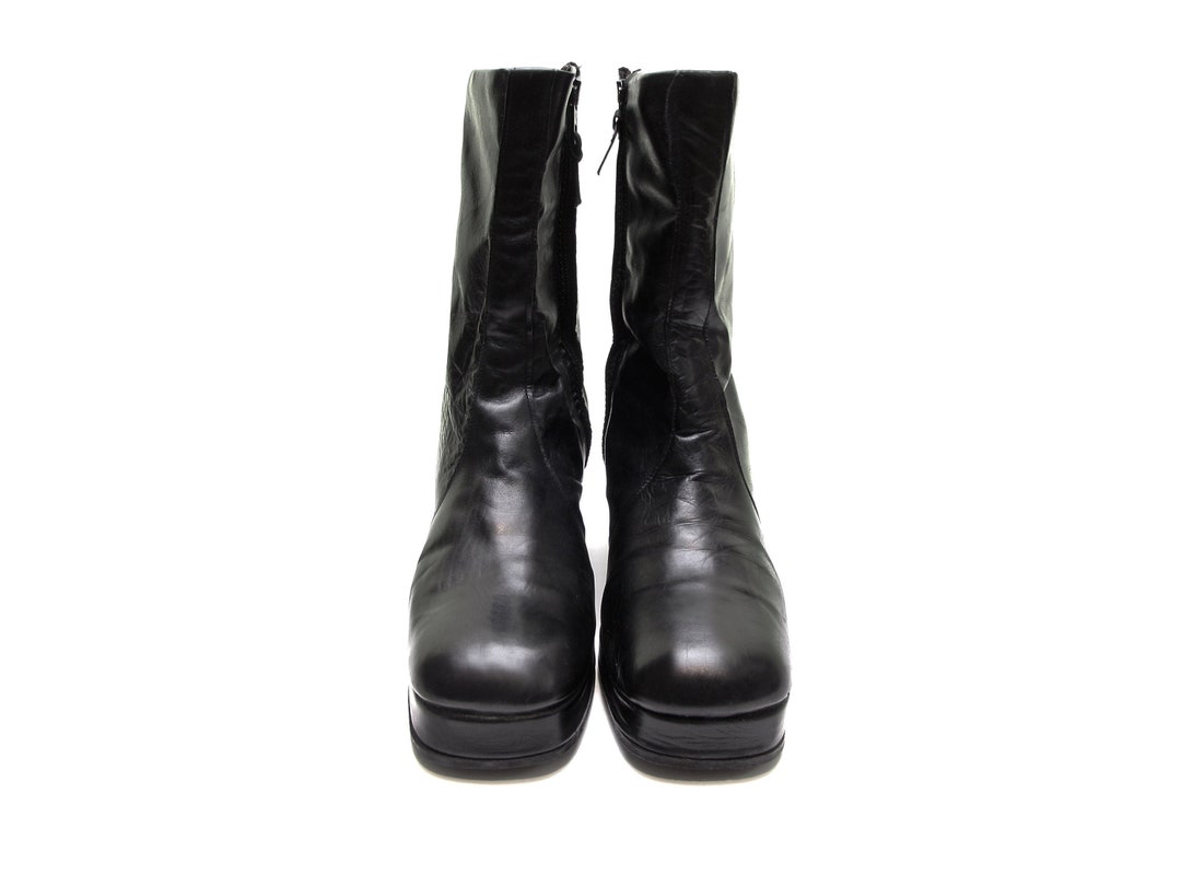 mens 70s platform boots