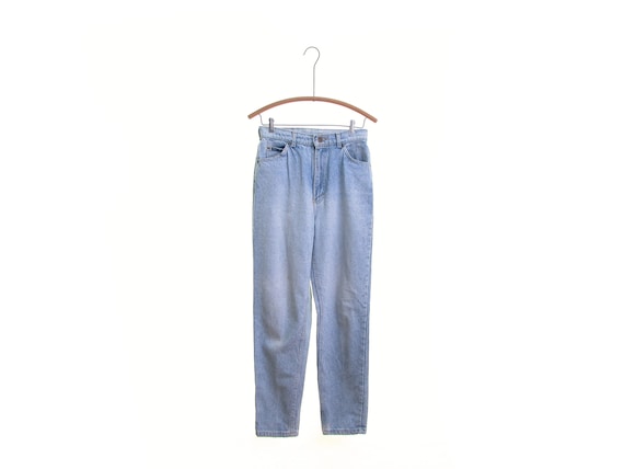 90s MOM JEANS, Acid Washed jeans, Lee jeans light