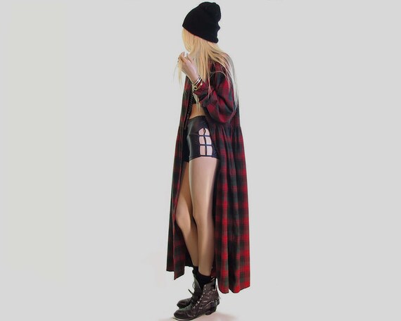 grunge flannel dress Amazon.com: XCJIKUKE Women Gothic Red Mini Dress One Shoulder Plaid Irregular Dresses : Clothing, Shoes & Jewelry