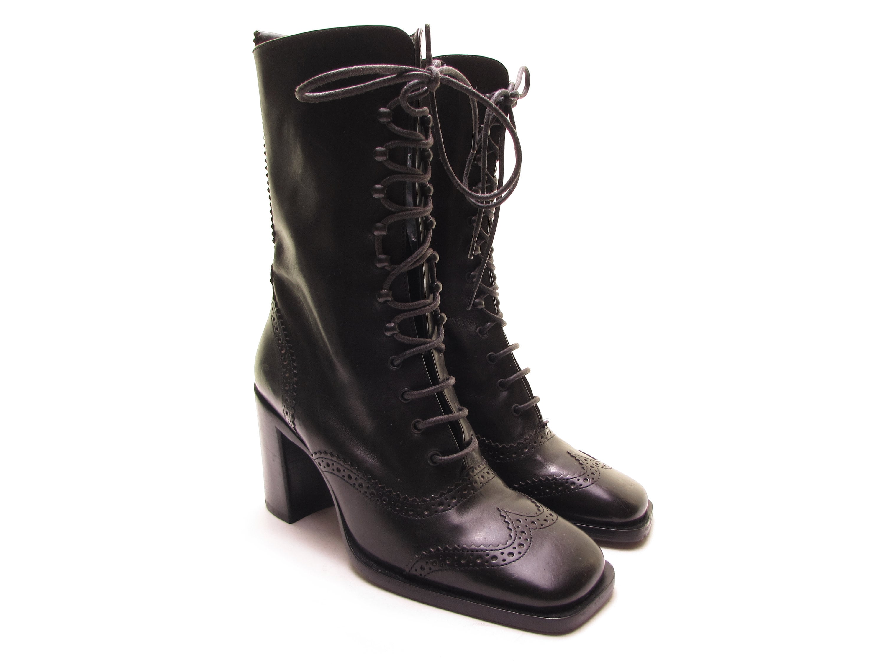 靴 nonnative OFFICER LACE UP BOOTS Mepaouo-Women-s-Ankle-Boots-