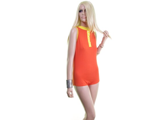 60s leotard 60s bodysuit 60s mod top mod party 60s