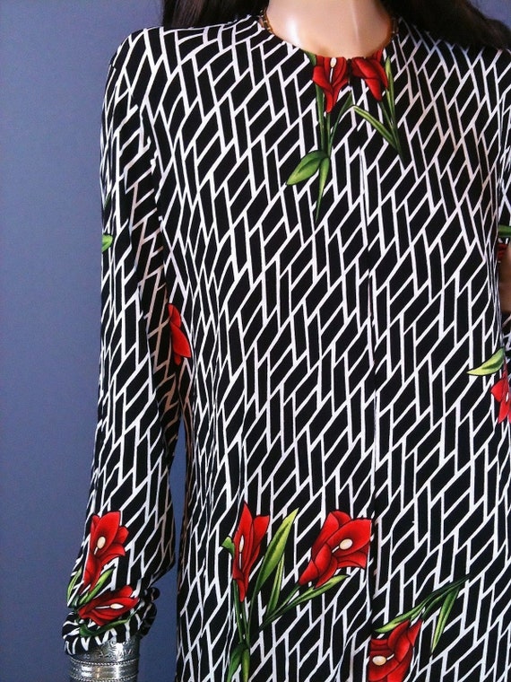 90s lounge dress loungewear WFH artsy dress bohemi