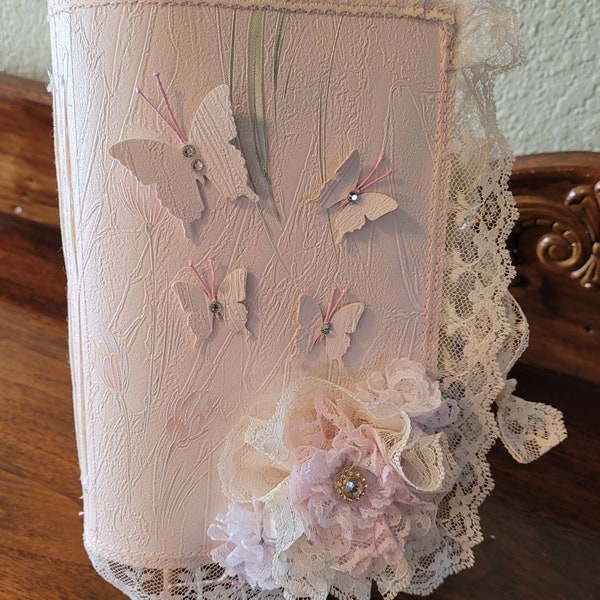 Handmade Bride-To-Be Junk Journal, for the important events leading up to the wedding.