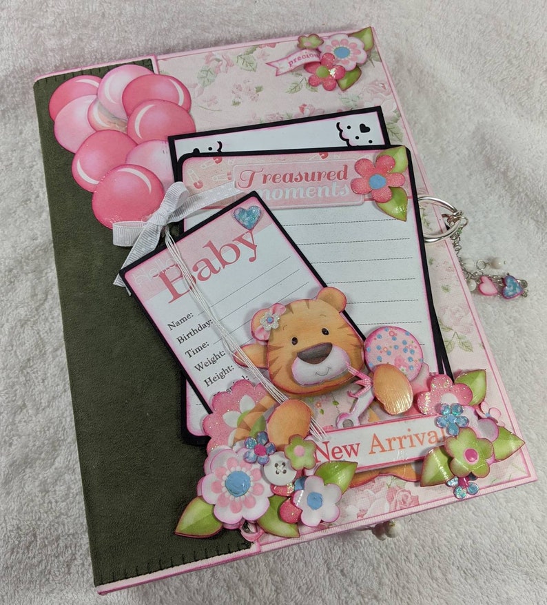 Handmade Baby Girl Photo Album