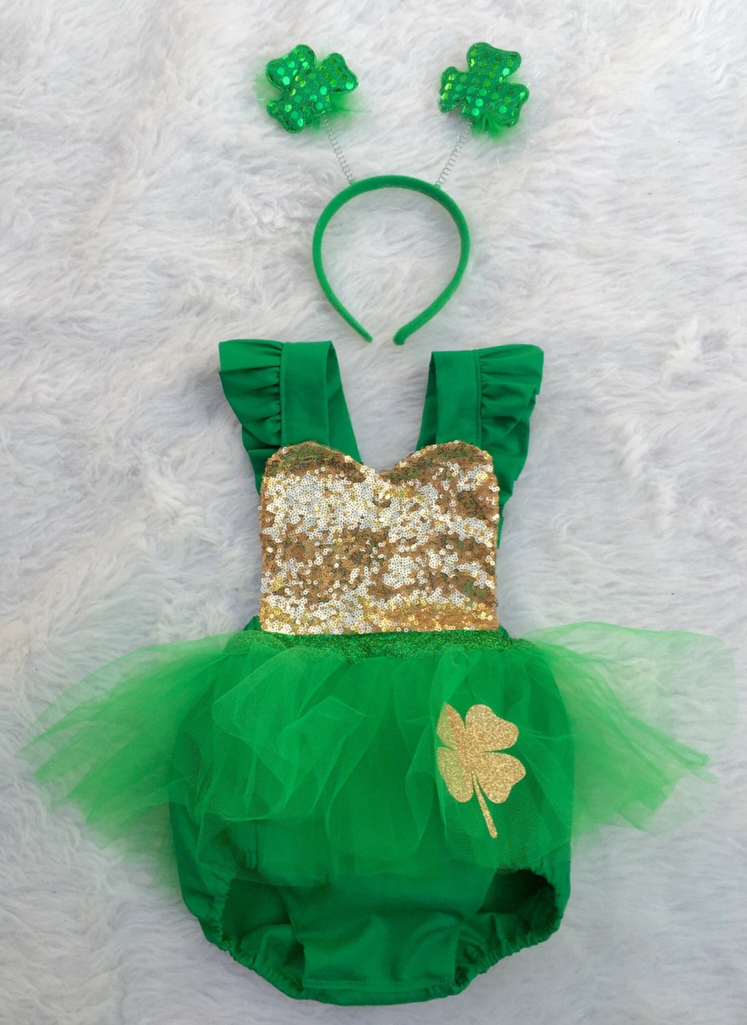 Toddler Baby Boy Girls St. Patrick's Day Sleeveles... – Grandado