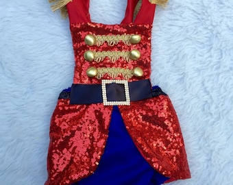 Nutcracker-Inspired Sequin Romper