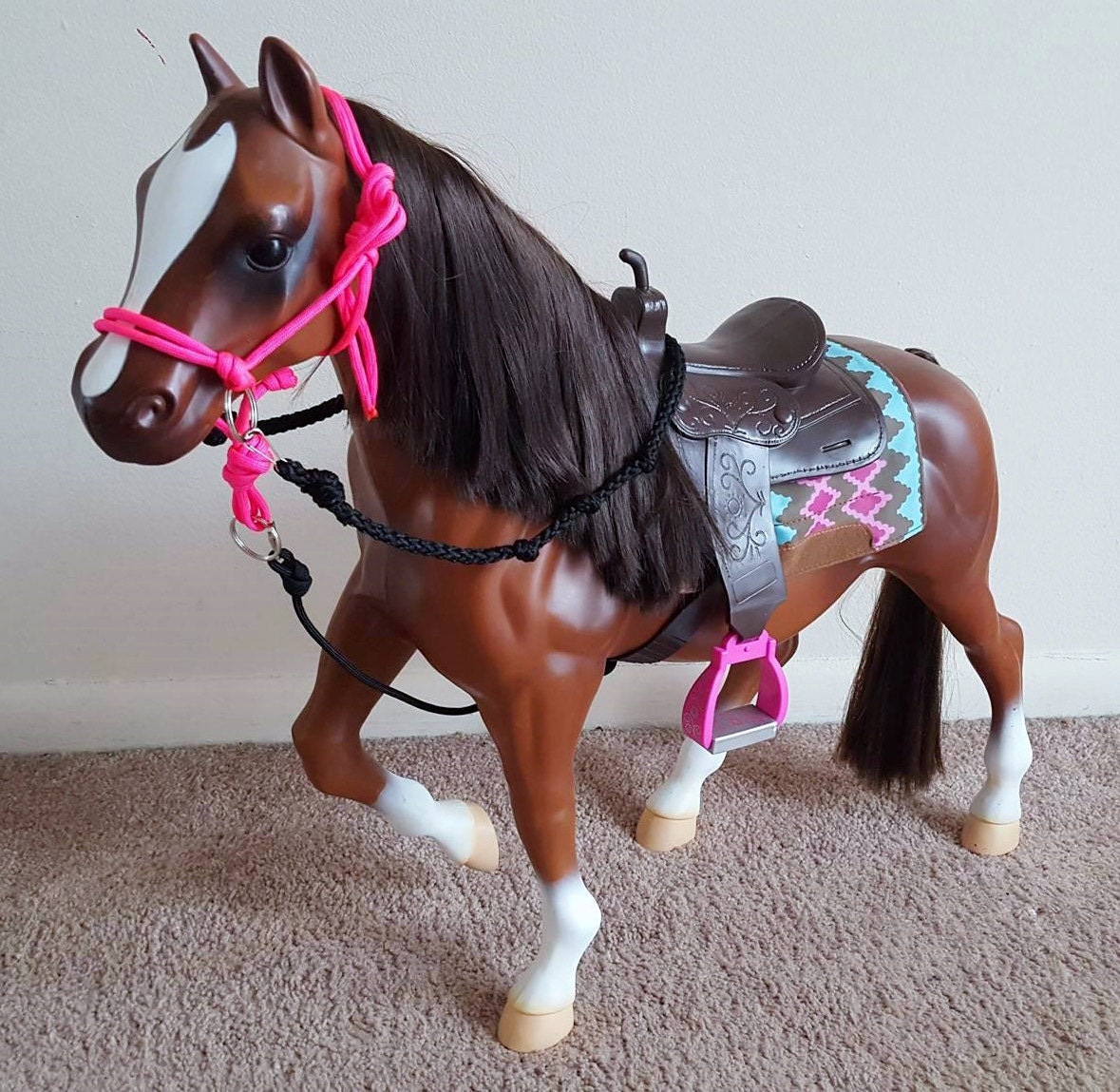 Handmade Contesting Bridle for Our Generation Battat American Etsy