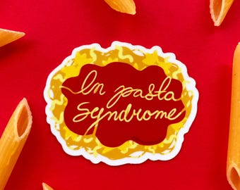 In Pasta Syndrome Sticker