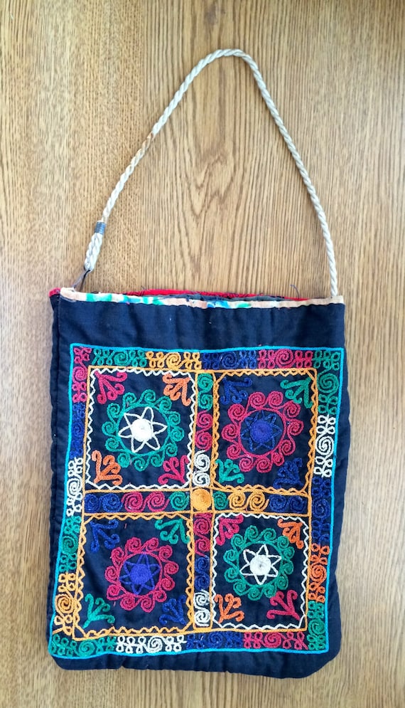 Vintage Uzbek Patchwork Bag