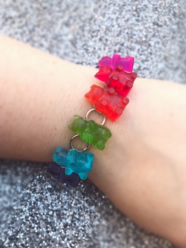 Gummy Bear Bracelet Gummy Bear Jewelry Candy Bracelet