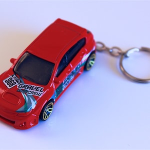 Subaru Impreza WRX STI - Hot Wheels Die cast on Key Chain
