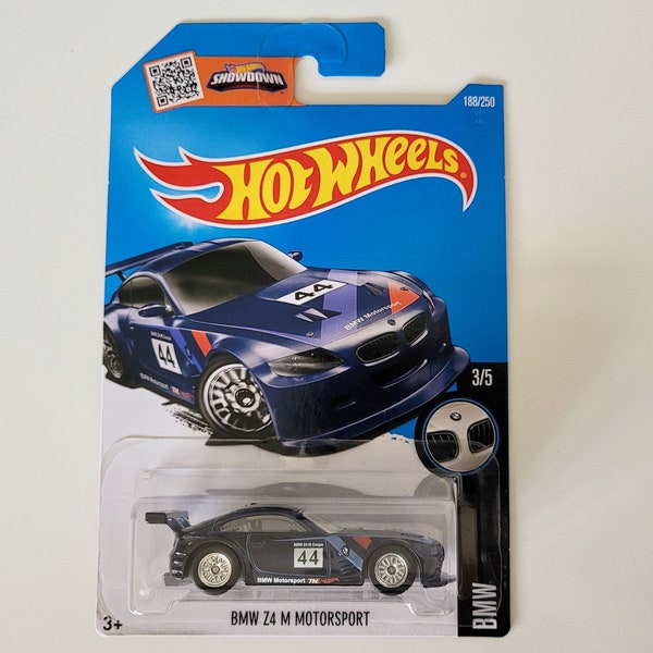 BMW Z4 M Motorsport Super Treasure Hunt - Hot Wheels LC Mint Rare Collectable